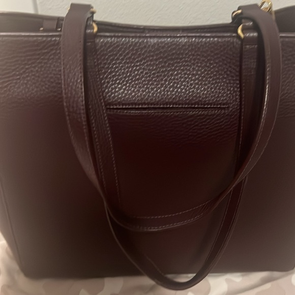 Dagne Dover Large Leather Laptop Tote - Picture 6 of 11